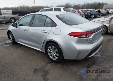 2022 Toyota Corolla Le z USA, uszkodzony, nr VIN 5YFEPMAEXNP307854